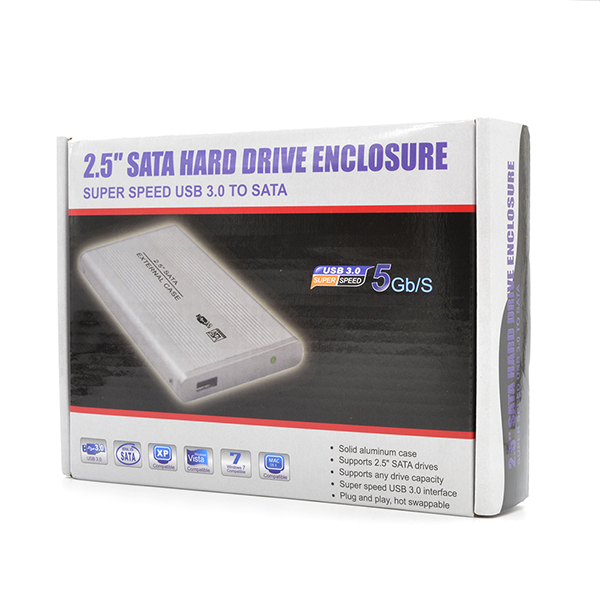 Caja USB 3.1 10Gb SATA 2,5' Rugged IP65 - Cajas para unidades