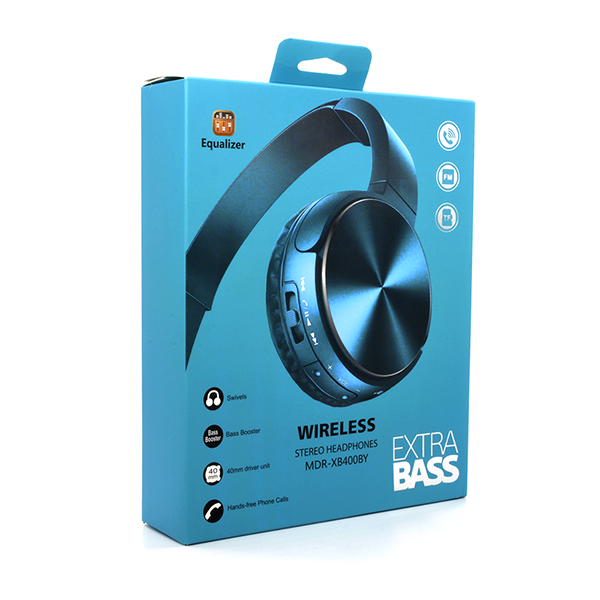 Audifonos Diadema 400BT Verde Bluetooth Extra Bass Inalambricos USB