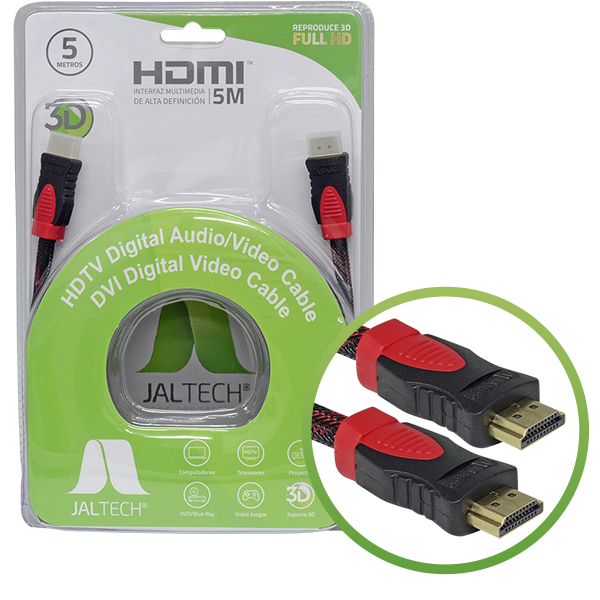 CABLE HDMI 5 METROS - Jaltech SAS