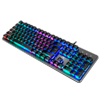 TECLADO USB RGB CRYSTAL