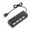 HUB USB 1.0 SWITCH LED X4 ECO