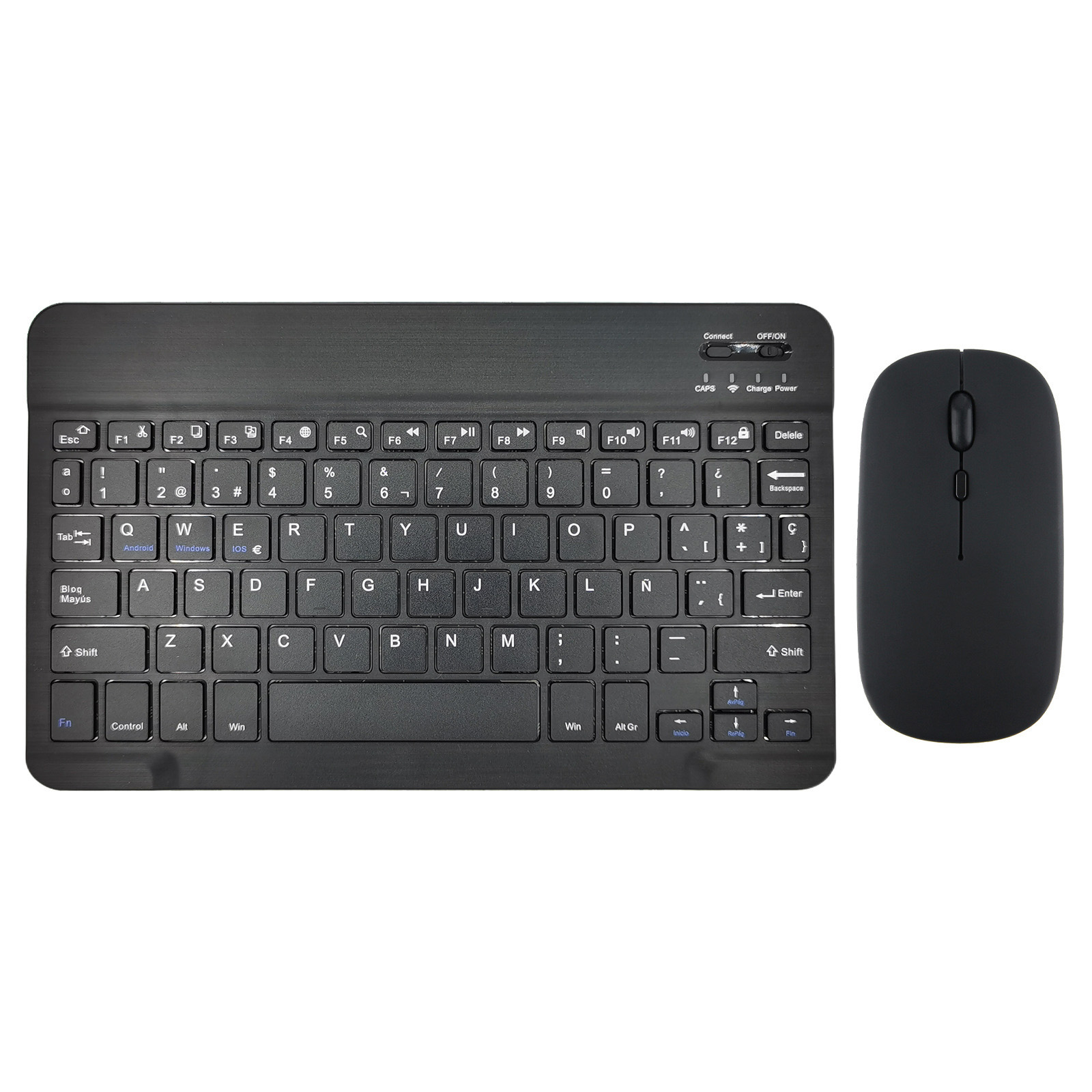 COMBO TECLADO Y MOUSE RECARGABLE BT