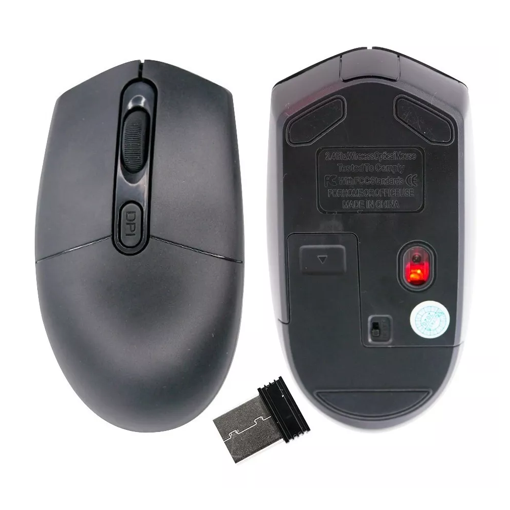 MOUSE INALAMBRICO BASIK TECH GRIS