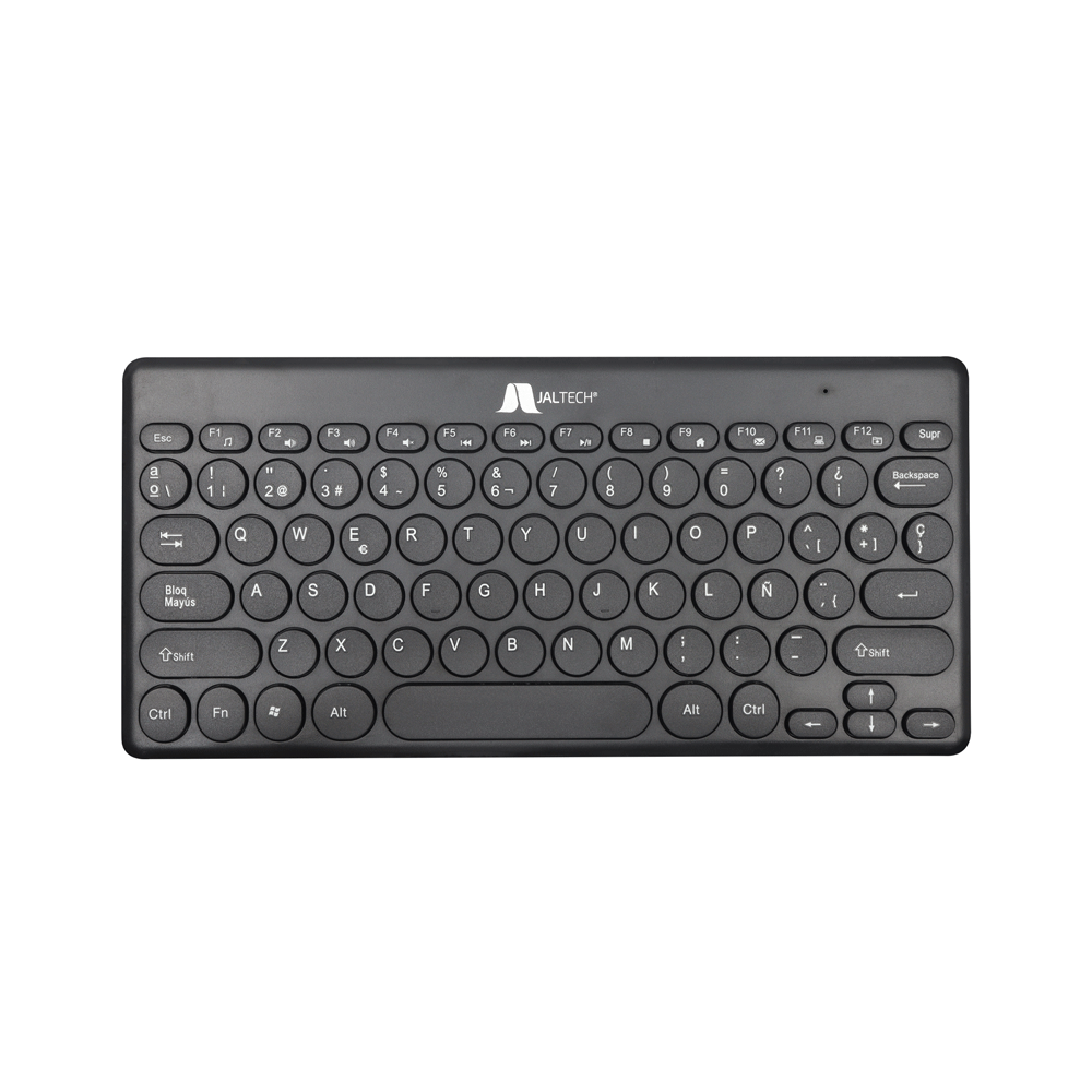 TECLADO 2.4G SLIM CIRCLE