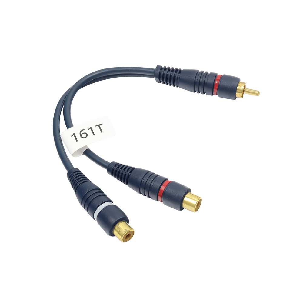 CABLE RCA MACHO A 2 RCA HEMBRA