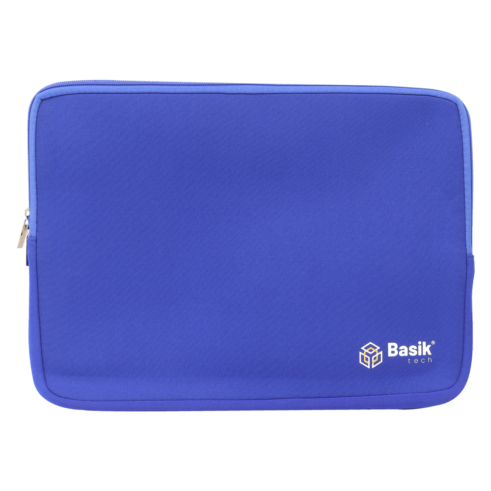 FUNDA CIERRE BASIK TECH 14plg AZUL