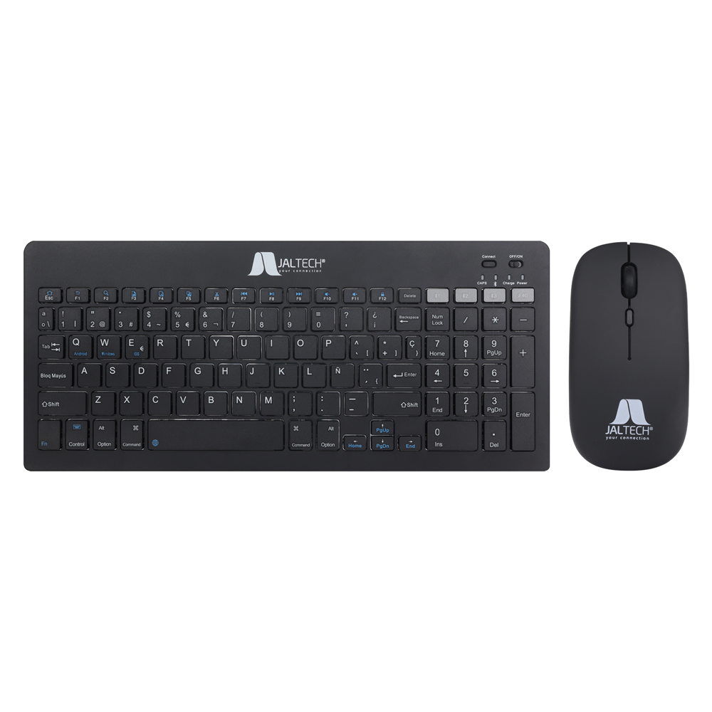 COMBO TECLADO Y MOUSE 2.4G BT RECARG. – KB825