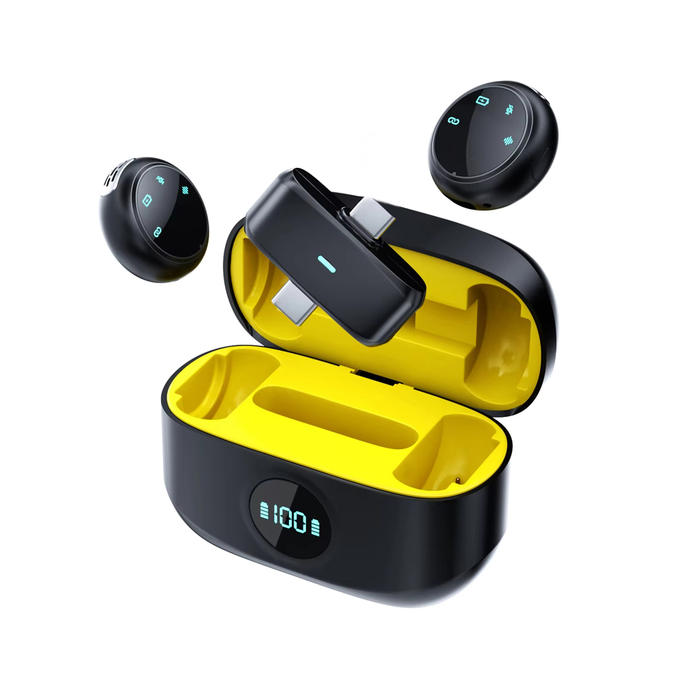 MICRÓFONOS DUAL TX CLIP 2.4G