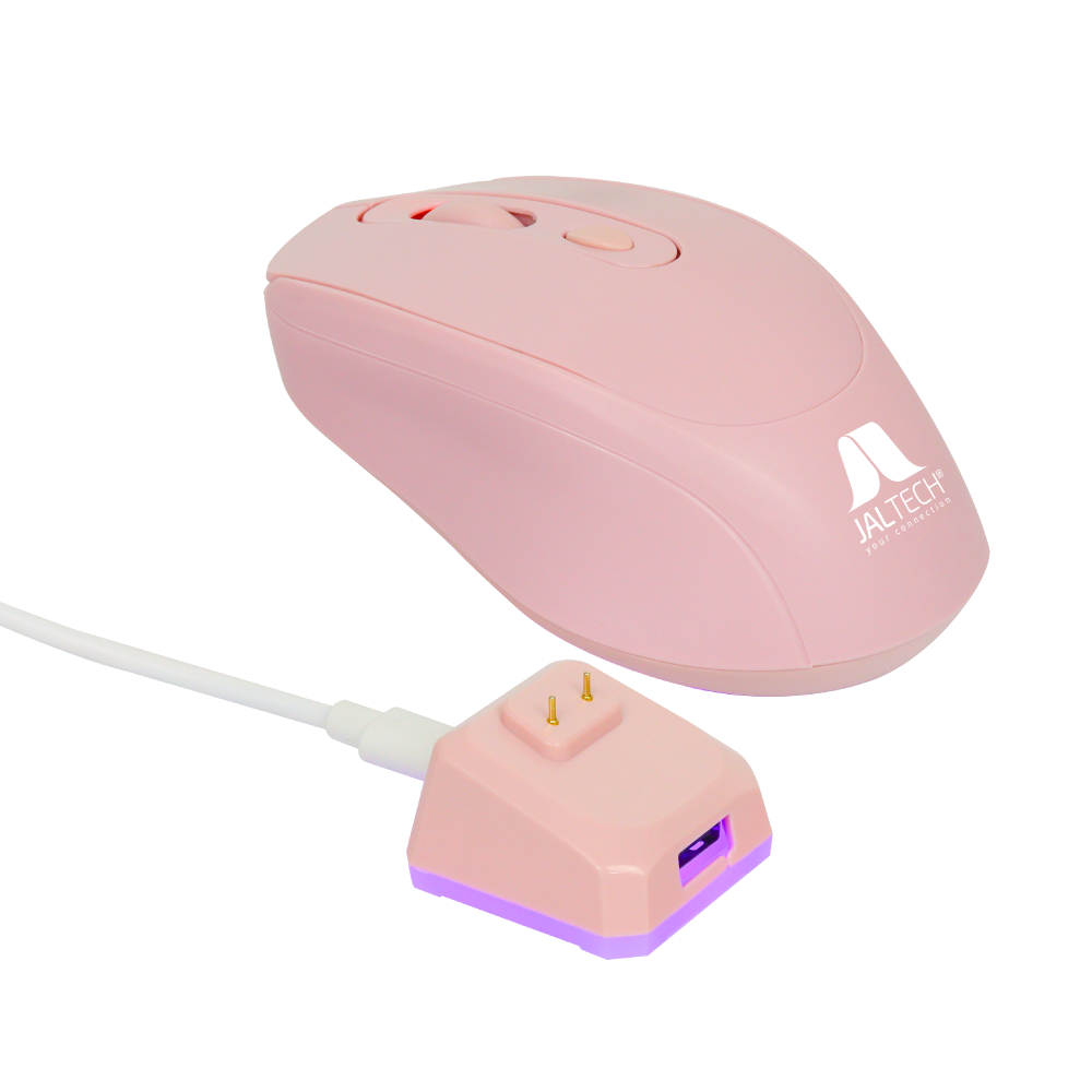 MOUSE DOCK PINK BT/2.4G – W605