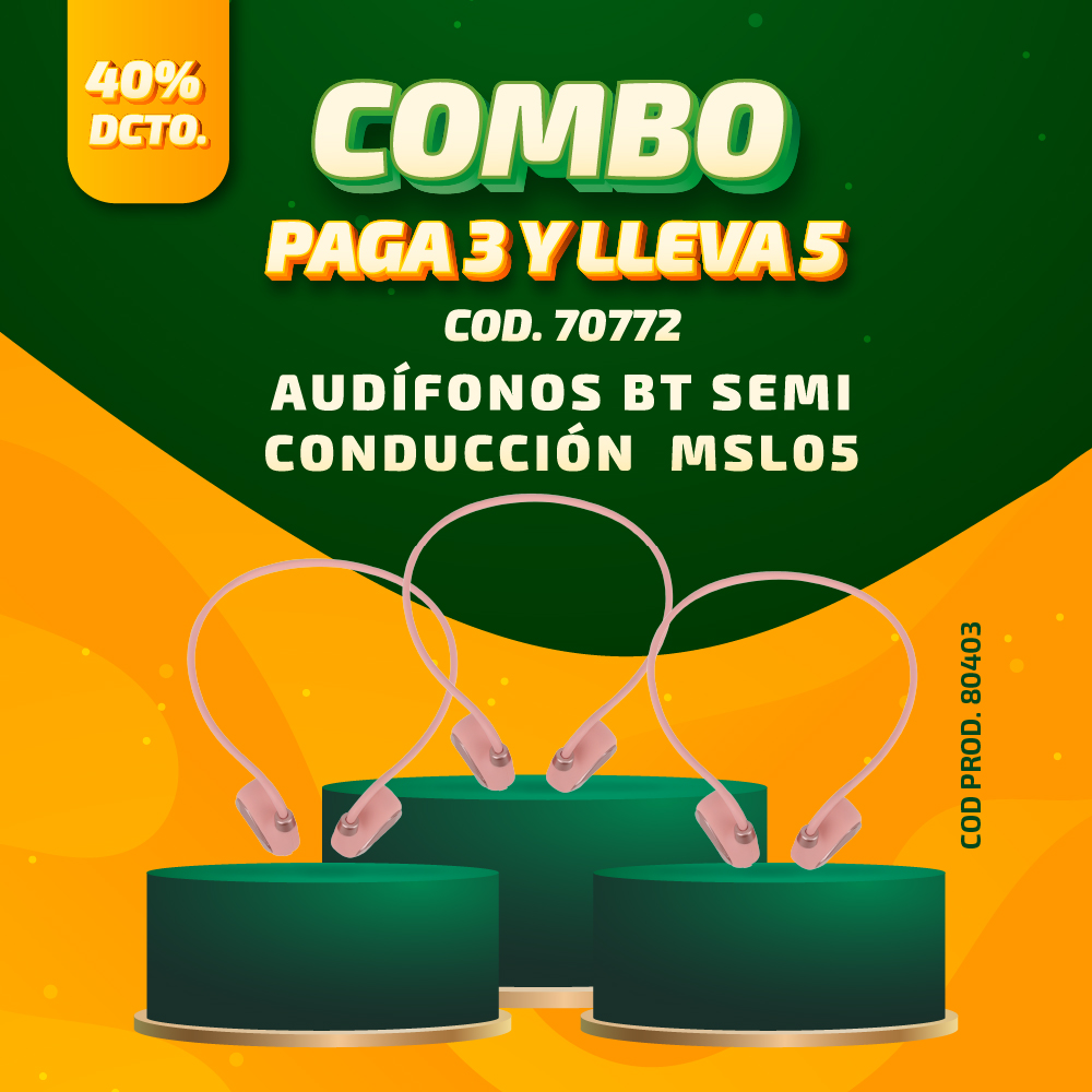 COMBO MAR. 2026 PAGUE 3 LLEVE 5 COD. 80403