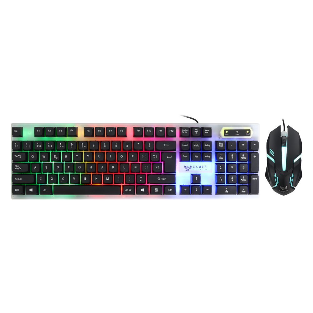 COMBO TECLADO Y MOUSE USB GAMER – KB518