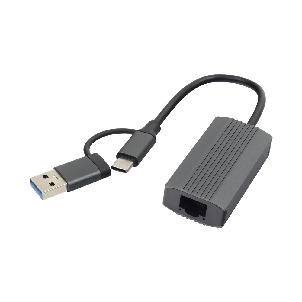CONVERTIDOR USB Y USB C A GIGABIT RJ45 – AP-63