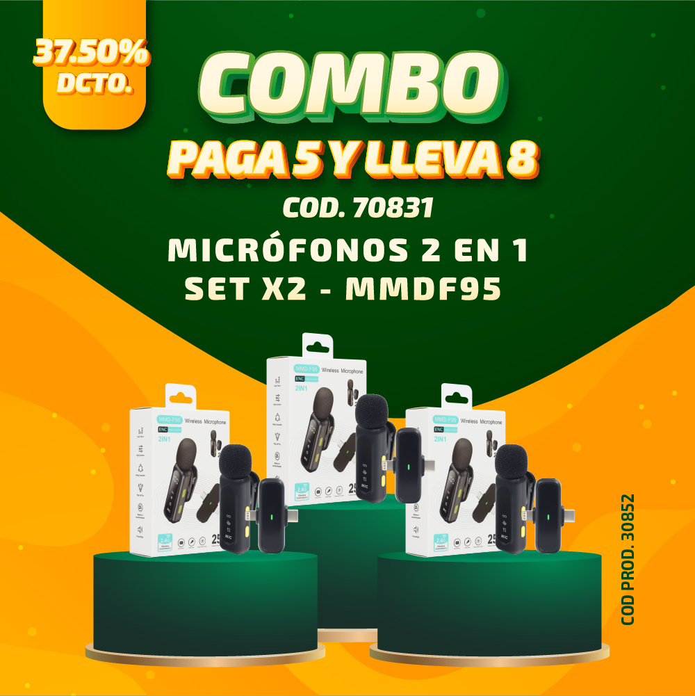 COMBO JUN. 2026 PAGUE 5 LLEVE 8 COD. 30852