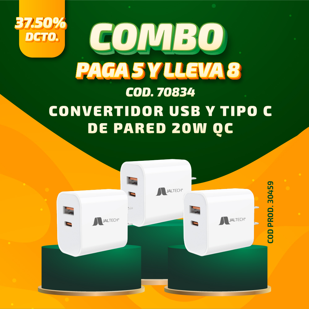 COMBO JUN. 2026 PAGUE 5 LLEVE 8 COD. 30459