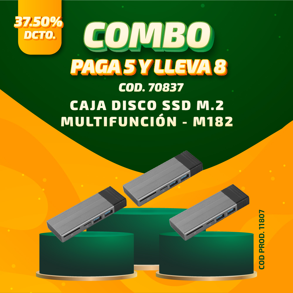 COMBO JUN. 2026 PAGUE 5 LLEVE 8 COD. 11807