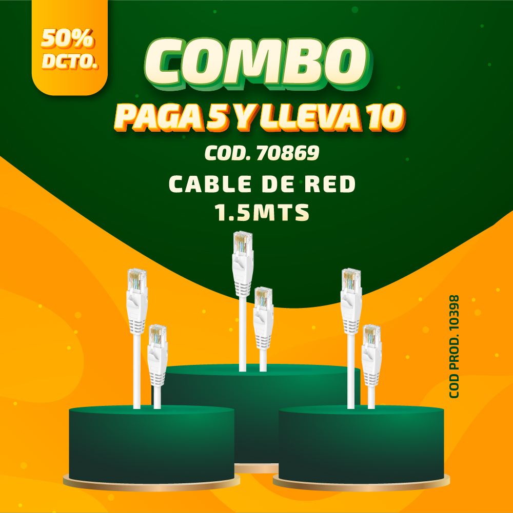 COMBO AGOS. 2026 PAGUE 5 LLEVE 10 COD. 10398