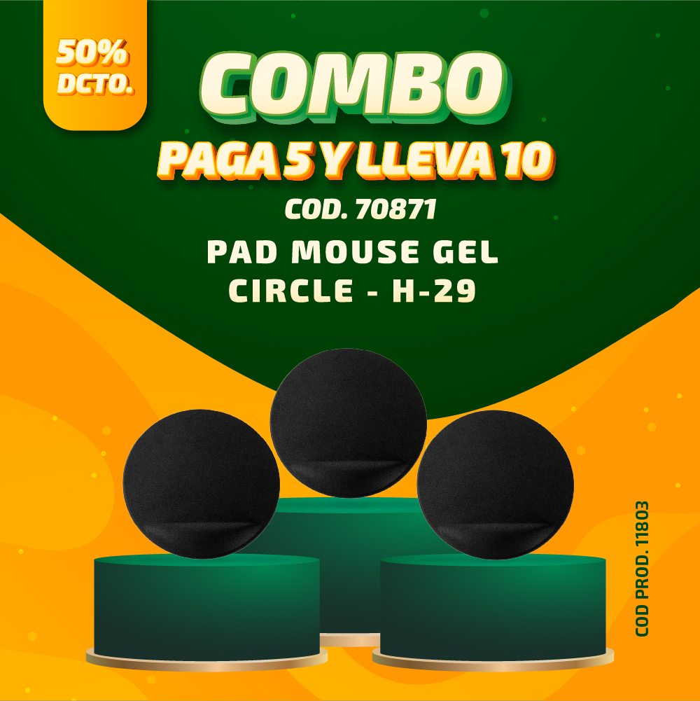 COMBO AGOS. 2026 PAGUE 5 LLEVE 10 COD. 11803