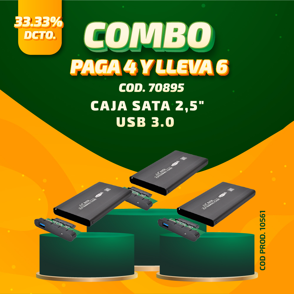 COMBO SEPT. 2026 PAGUE 4 LLEVE 6 COD. 10561
