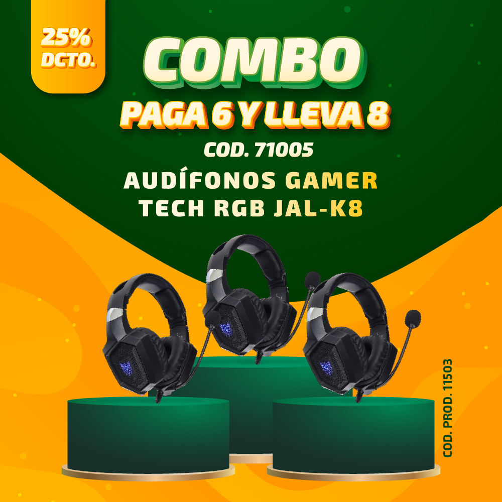 COMBO OCT. 2026 PAGUE 6 LLEVE 8 COD. 11503