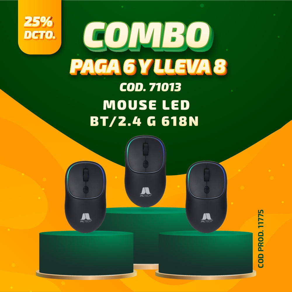 COMBO OCT. 2026 PAGUE 6 LLEVE 8 COD. 11775